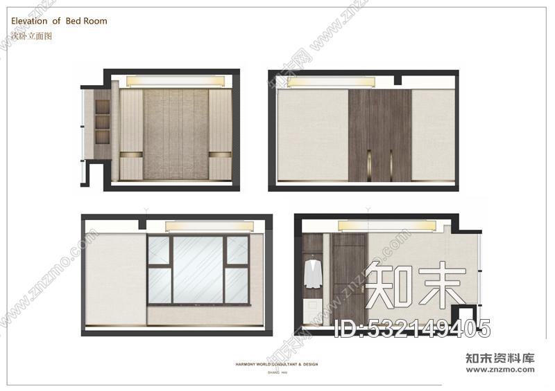 HWCD设计中粮前滩06-01#地块样板房cad施工图下载【ID:532149405】