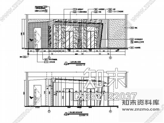 施工图山西高档现代酒吧娱乐场所装修图含效果方案cad施工图下载【ID:632122037】