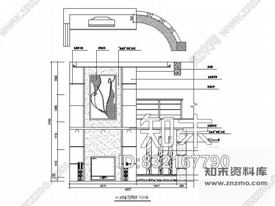 图块/节点各式电视背景墙立面CAD图块下载施工图下载【ID:832167790】