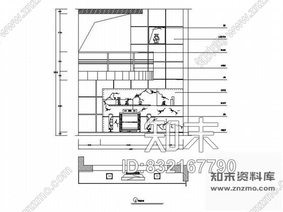 图块/节点各式电视背景墙立面CAD图块下载施工图下载【ID:832167790】