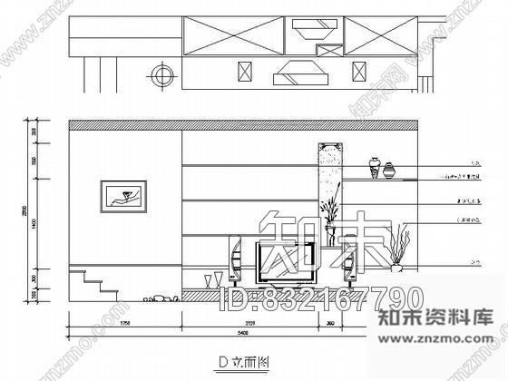 图块/节点各式电视背景墙立面CAD图块下载施工图下载【ID:832167790】