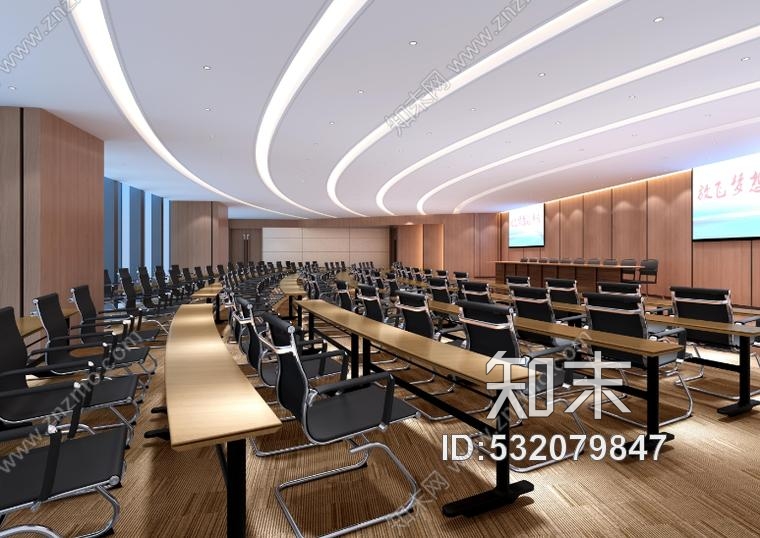 广东南山开发集团大厦办公空间设计施工图附效果图+软装cad施工图下载【ID:532079847】