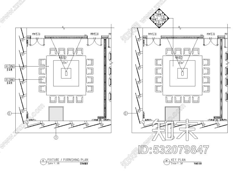 广东南山开发集团大厦办公空间设计施工图附效果图+软装cad施工图下载【ID:532079847】