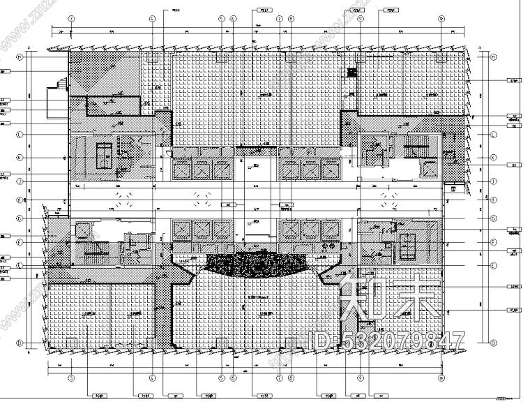 广东南山开发集团大厦办公空间设计施工图附效果图+软装cad施工图下载【ID:532079847】