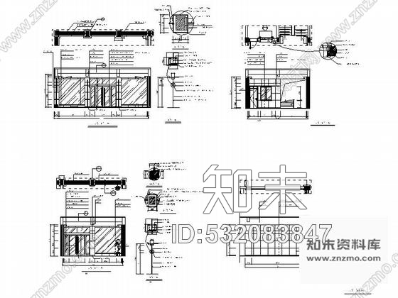 施工图浙江某集团行政办公楼一层办公室装修施工图含效果施工图下载【ID:532083847】