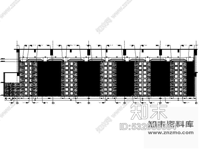 施工图上海某酒店宴会厅施工图cad施工图下载【ID:532058684】