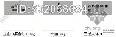 施工图上海某酒店宴会厅施工图cad施工图下载【ID:532058684】