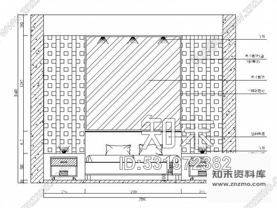 施工图原创现代简约时尚4层别墅室内设计CAD施工图cad施工图下载【ID:531972382】