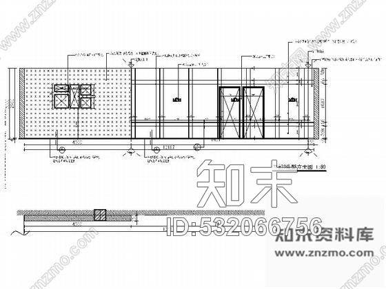 施工图广东现代高档沙发专卖店室内装修施工图cad施工图下载【ID:532066756】
