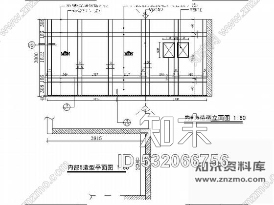 施工图广东现代高档沙发专卖店室内装修施工图cad施工图下载【ID:532066756】