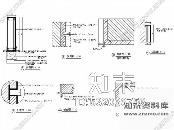施工图广东现代高档沙发专卖店室内装修施工图cad施工图下载【ID:532066756】