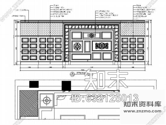 施工图无锡奢华宫殿夜总会室内装修图含效果cad施工图下载【ID:632125013】