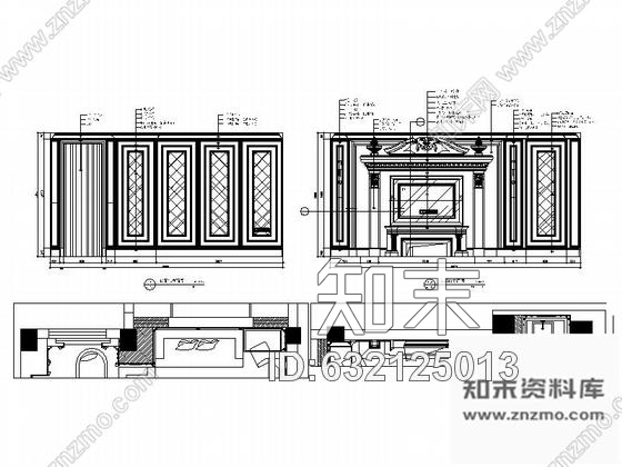 施工图无锡奢华宫殿夜总会室内装修图含效果cad施工图下载【ID:632125013】