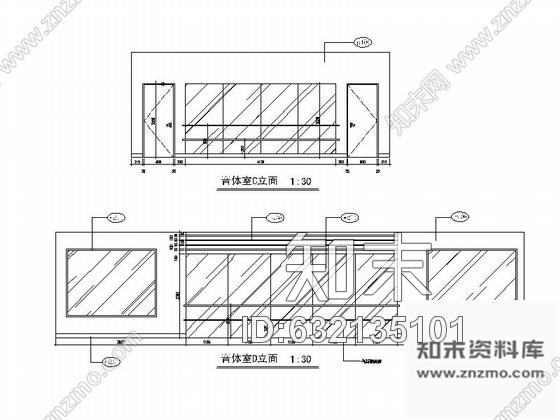 施工图江苏市级风格独特新颖的幼儿园室内施工图cad施工图下载【ID:632135101】