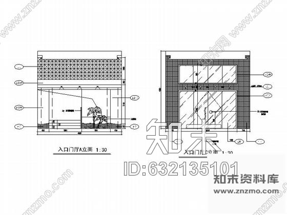 施工图江苏市级风格独特新颖的幼儿园室内施工图cad施工图下载【ID:632135101】
