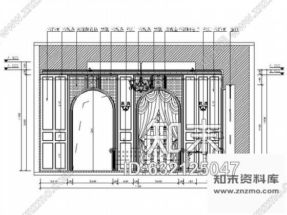 施工图北京欧式量贩式KTV包间装修图cad施工图下载【ID:632125047】