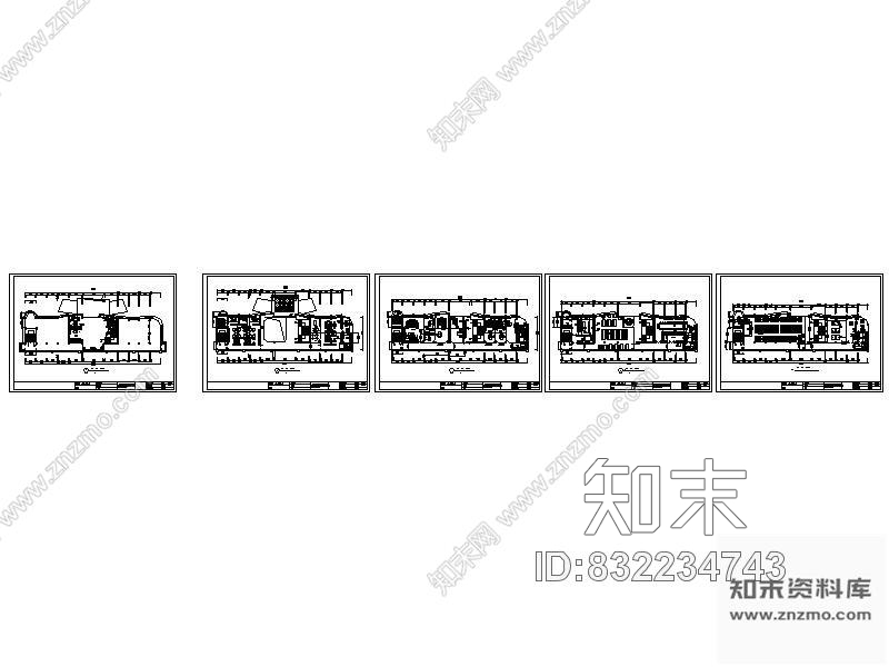 某办公空间平面布置图cad施工图下载【ID:832234743】