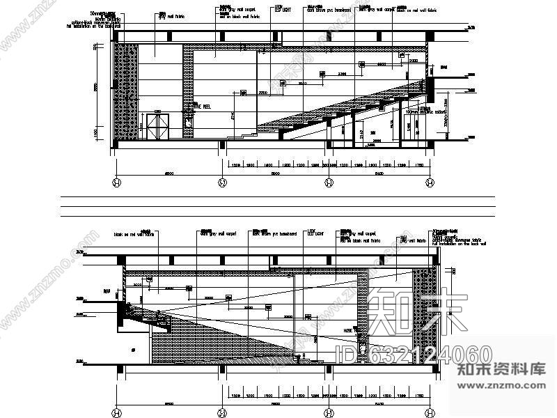 施工图哈尔滨某国际影城内装施工图cad施工图下载【ID:632124060】