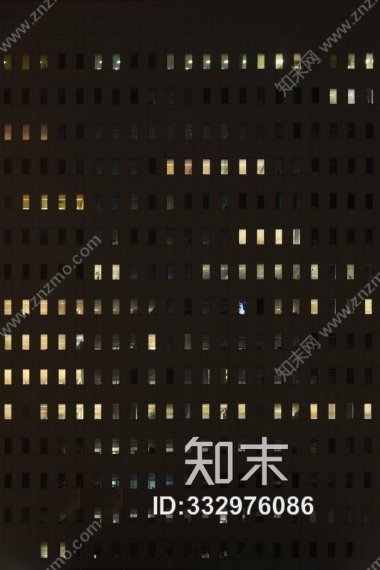 外景-夜晚窗户3d模型下载【id:332976086】