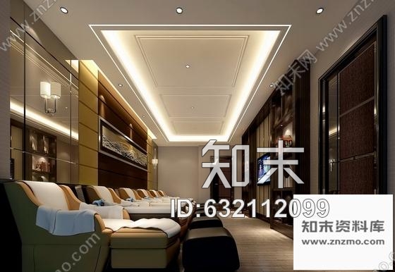 施工图原创精品地级市体育馆高档休闲洗浴中心CAD装修施工图含效果cad施工图下载【ID:632112099】