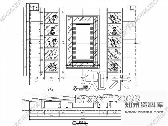 施工图原创精品地级市体育馆高档休闲洗浴中心CAD装修施工图含效果cad施工图下载【ID:632112099】