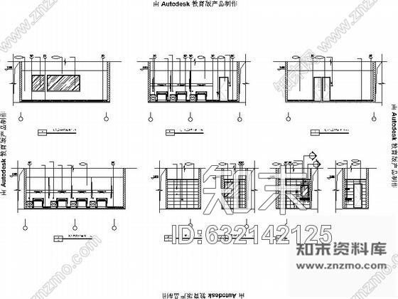 施工图湖南高新区五层现代卫生院室内设计装修施工图cad施工图下载【ID:632142125】