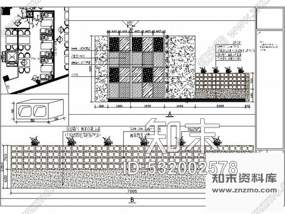 施工图天津知名设计公司餐饮空间设计施工图(含效果图)cad施工图下载【ID:532002578】