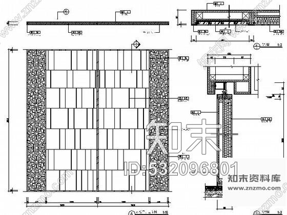 施工图五星酒店会议室施工图cad施工图下载【ID:532096801】