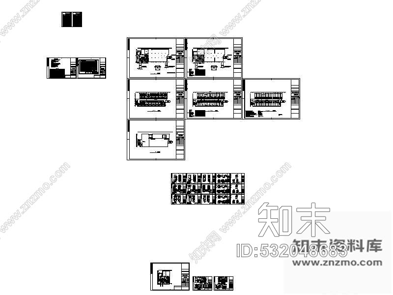 施工图苏州某快捷酒店室内装修设计cad施工图下载【ID:532048683】