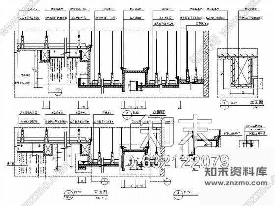 施工图河南超豪华KTV装饰工程施工图含效果)cad施工图下载【ID:632122079】