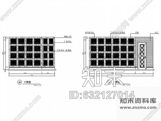 施工图某欧式娱乐会所包房17装修图cad施工图下载【ID:632127014】