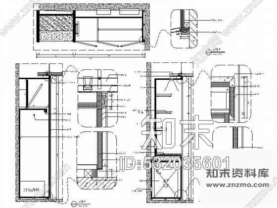 施工图福建某检察院招待楼三层客房室内设计施工图含效果施工图下载【ID:532035601】