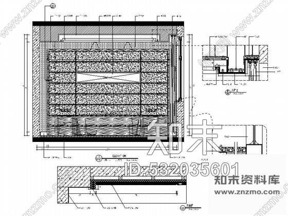 施工图福建某检察院招待楼三层客房室内设计施工图含效果施工图下载【ID:532035601】