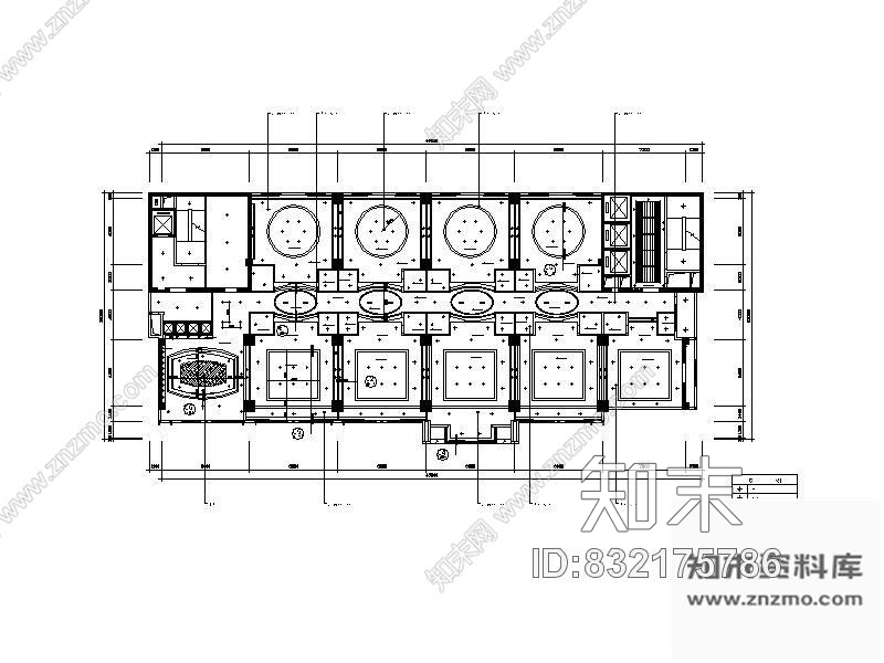 图块/节点深圳某四星级酒店装修平面图cad施工图下载【ID:832175786】