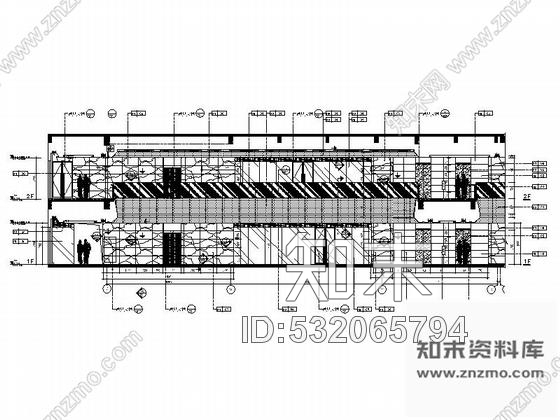 施工图重庆商圈核心广场高档现代百货商场室内装修施工图cad施工图下载【ID:532065794】