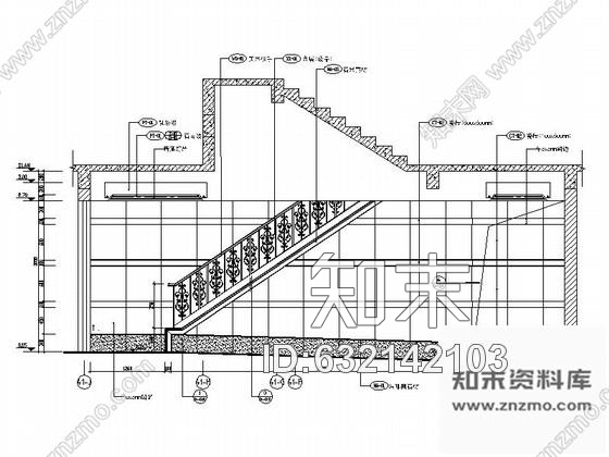 施工图佛山某豪华住宅小区住户大堂室内装修图cad施工图下载【ID:632142103】