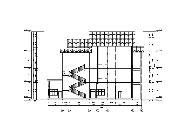 [贵州]蔡水幼儿园建设项目建筑施工图施工图下载