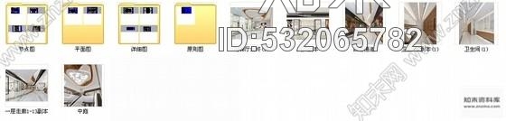 施工图广东全国连锁百货商场空间室内CAD施工图含效果图cad施工图下载【ID:532065782】