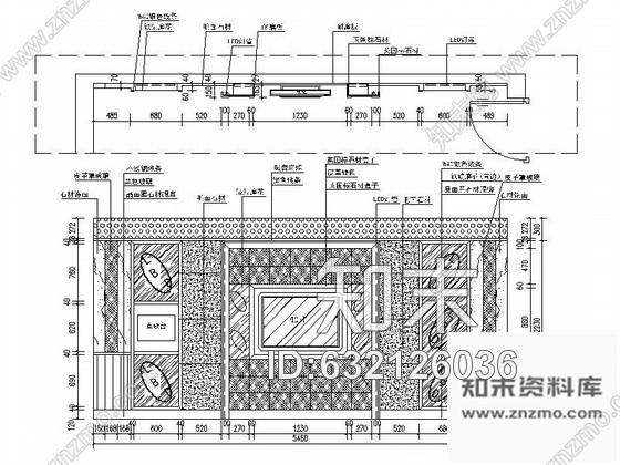 施工图四川某现代时尚KTV室内装修施工图cad施工图下载【ID:632126036】