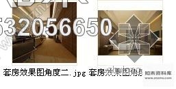 施工图某星级酒店现代套房装修图含效果cad施工图下载【ID:532056650】