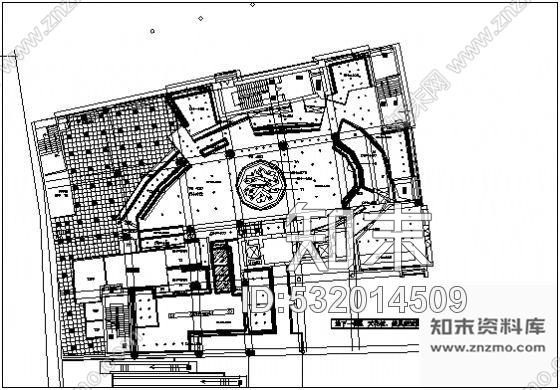 施工图中关村餐厅设计图纸cad施工图下载【ID:532014509】