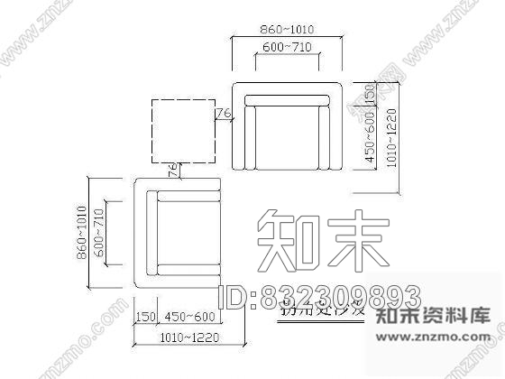 图块/节点空间与尺度图块cad施工图下载【ID:832309893】