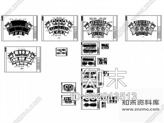 施工图800平米风味餐厅室内装修图cad施工图下载【ID:532013513】