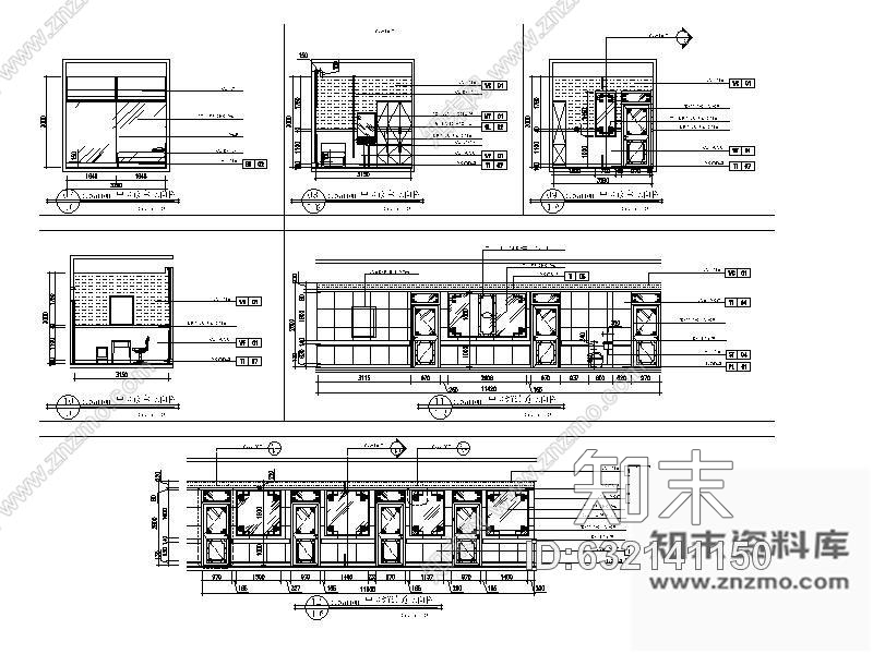 施工图重庆某社区卫生中心装饰施工图cad施工图下载【ID:632141150】