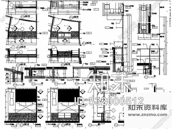 施工图沈阳甲级事务所设计美食快餐广场施工图含效果图cad施工图下载【ID:532000512】