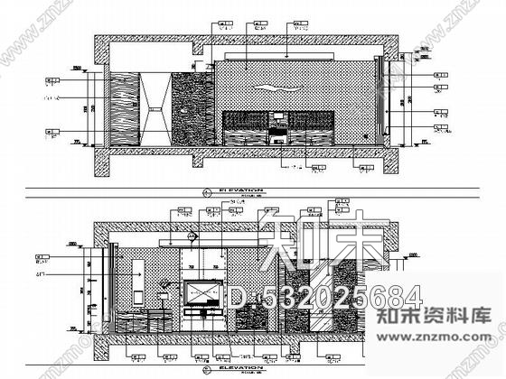 施工图江苏中台合资五星大饭店全套设计CAD施工图含效果cad施工图下载【ID:532025684】