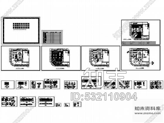 施工图澳洲陶瓷展厅装修施工图cad施工图下载【ID:532110904】