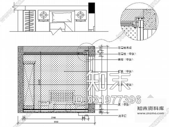 施工图武汉国家级体育生态豪宅区豪华三层别墅CAD装修施工图cad施工图下载【ID:531977396】