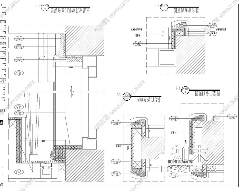 法式新贵|浪漫满屋欧式别墅室内装修施工图含实景照片cad施工图下载【ID:732155833】