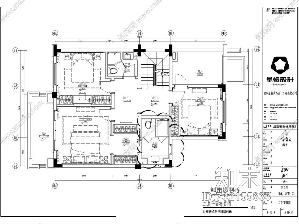 法式新贵|浪漫满屋欧式别墅室内装修施工图含实景照片cad施工图下载【ID:732155833】